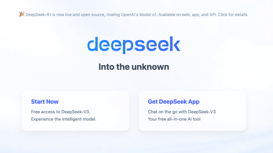 deepseek-website-homepage