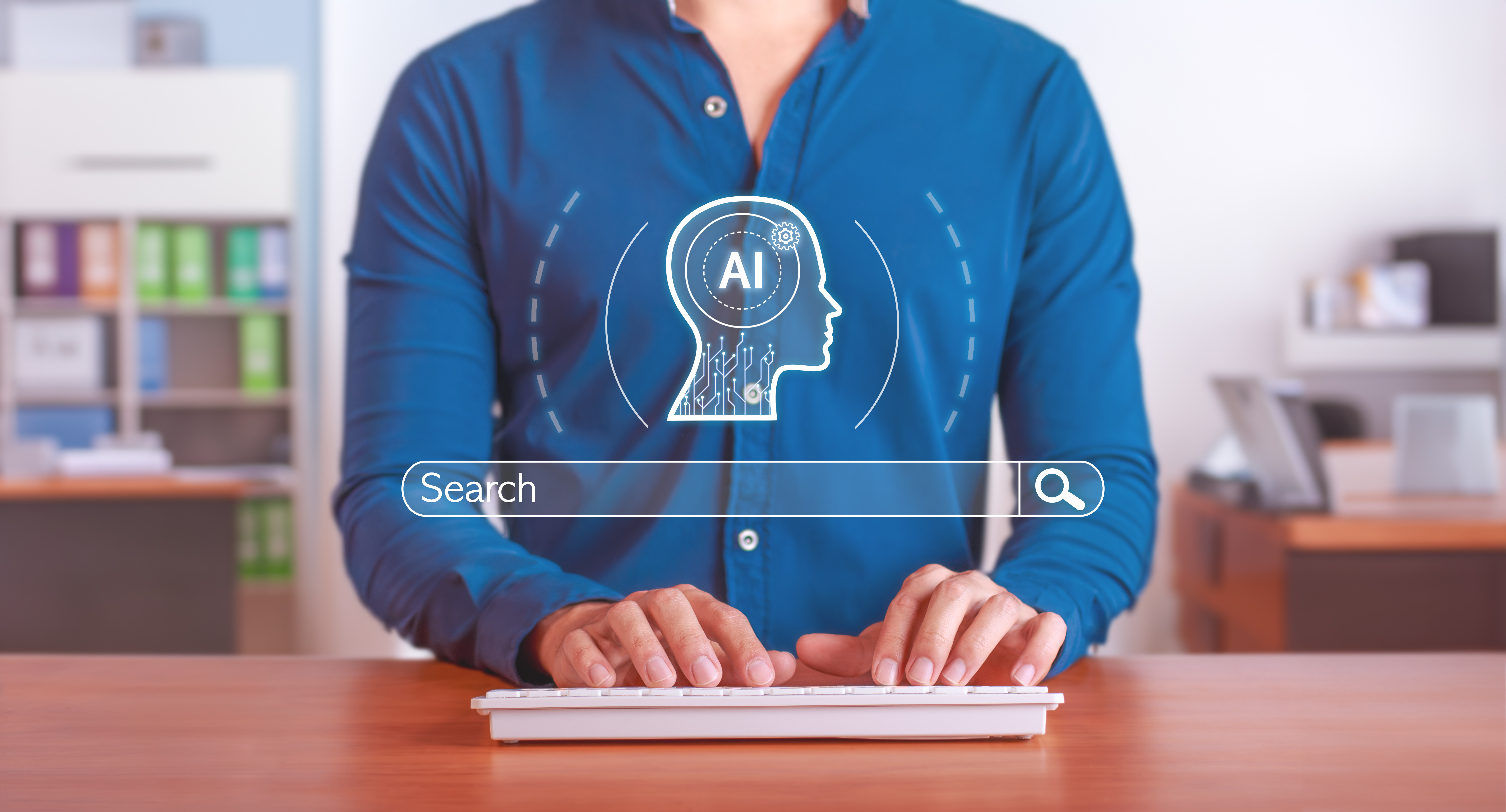 Search engine with AI to improve and optimize data search.